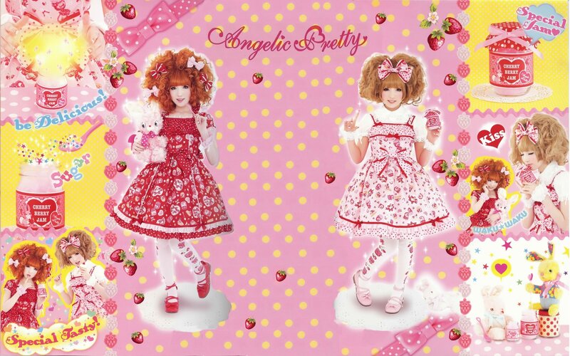 Angelica Pretty fashion collage