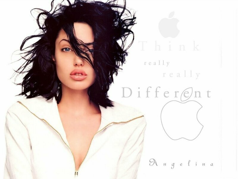 Angelina Jolie Apple ad