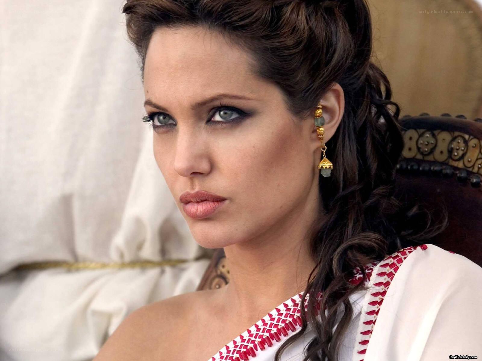 Angelina Jolie as Cleopatra