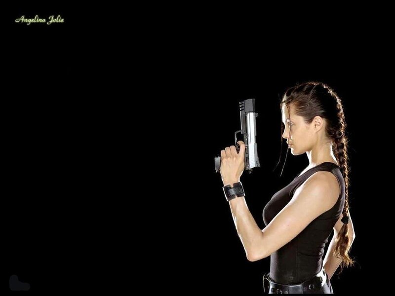 Angelina Jolie as Lara Croft