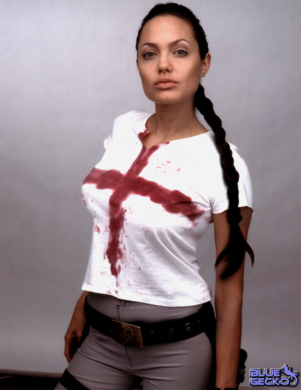 Angelina Jolie as Lara Croft