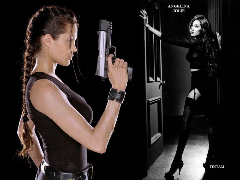 Angelina Jolie as Lara Croft