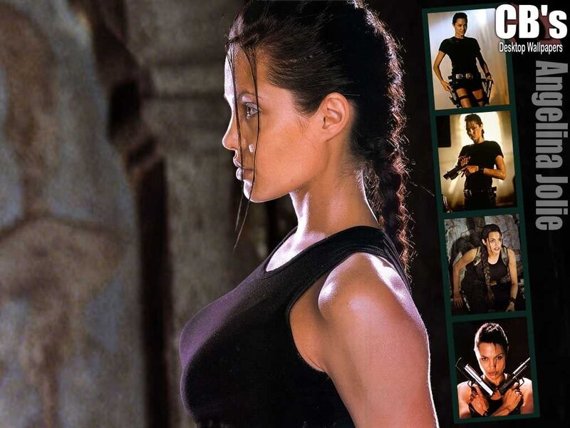 Angelina Jolie as Lara Croft