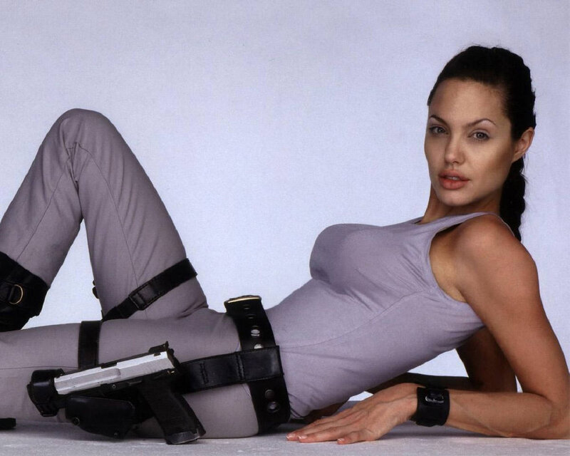 Angelina Jolie as Lara Croft
