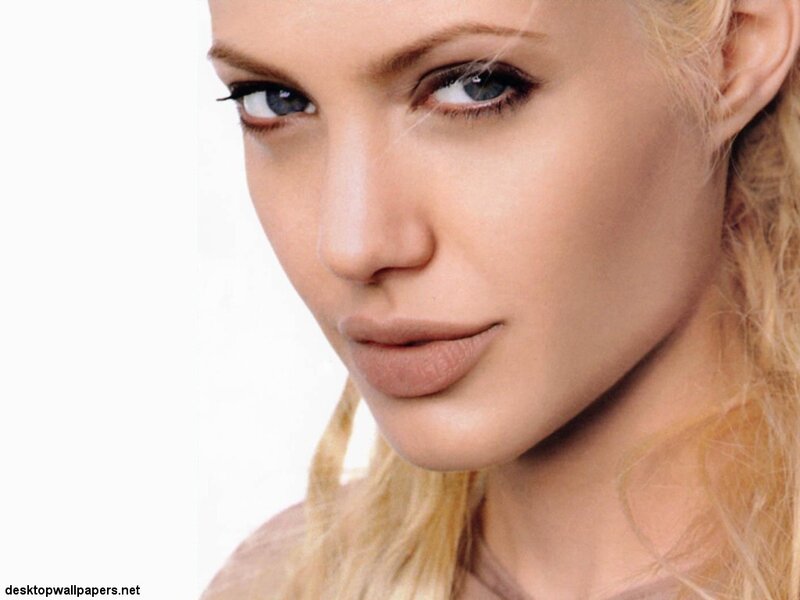 Angelina Jolie close-up portrait
