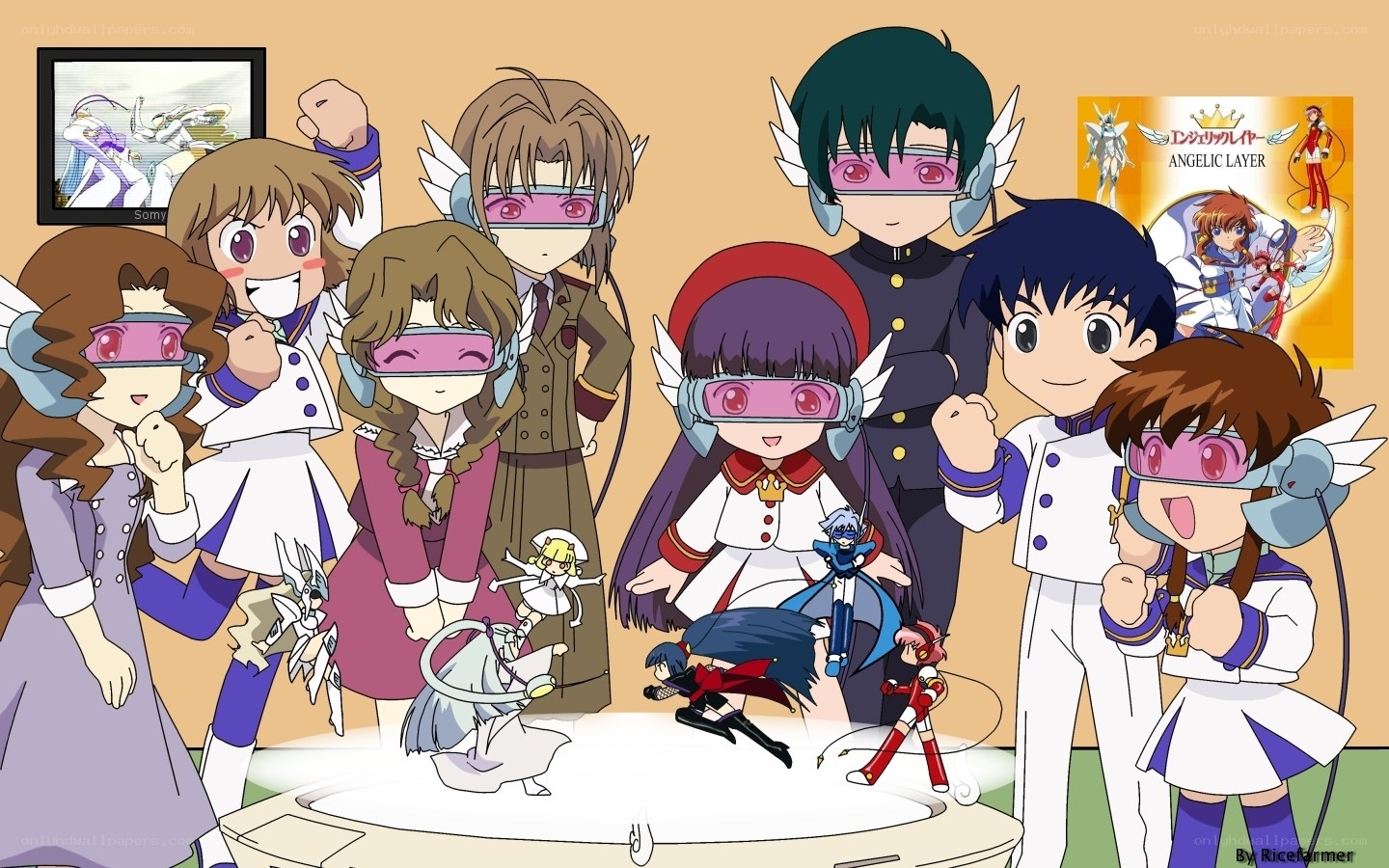 Angelique Layer characters group