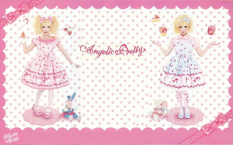 Angellic Pretty fashion advertisement
