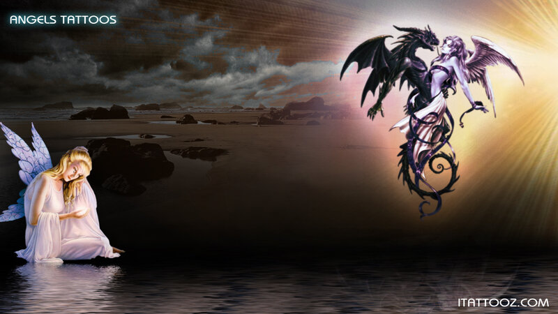 Angels and a Dragon