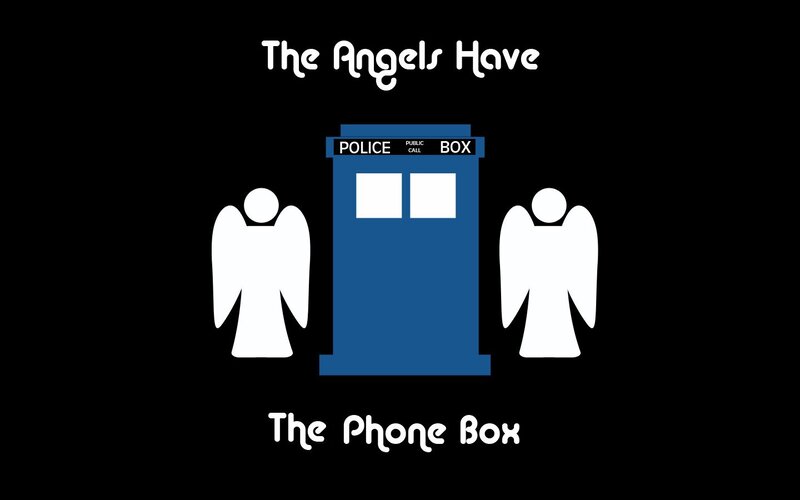 Angels and Phone Box