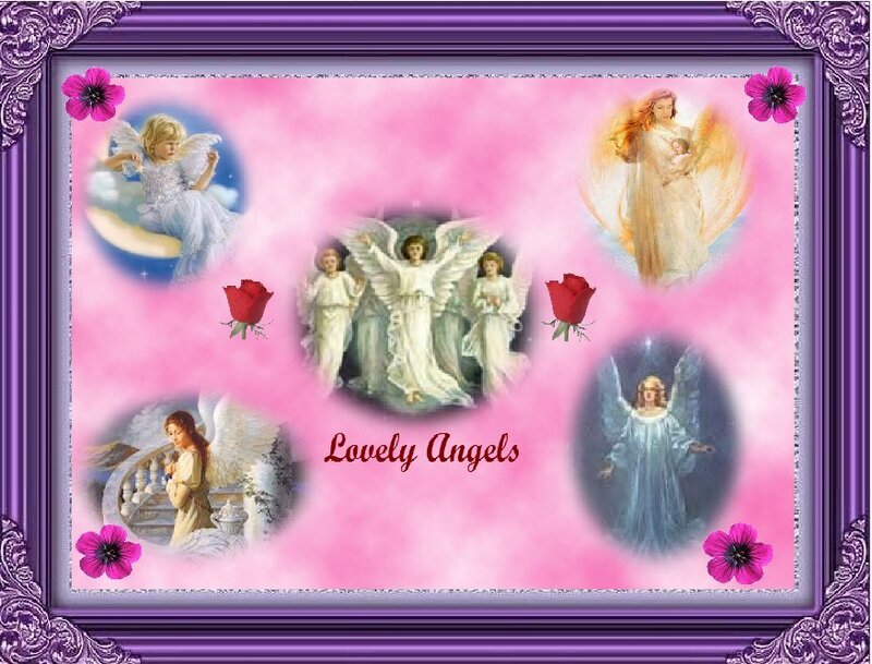 angels collage artwork