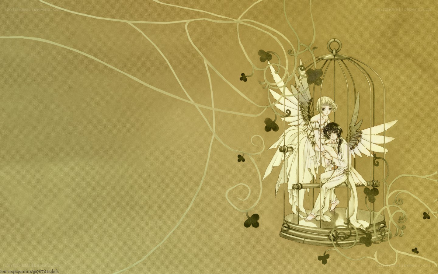 angels in a birdcage