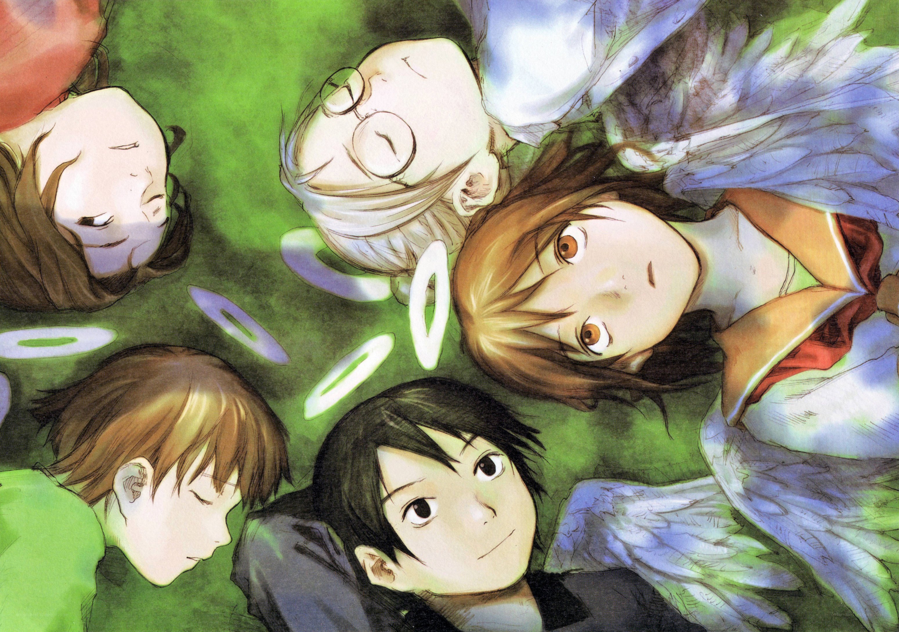 angels in a circle