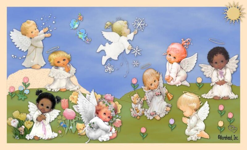 Angels in a Garden