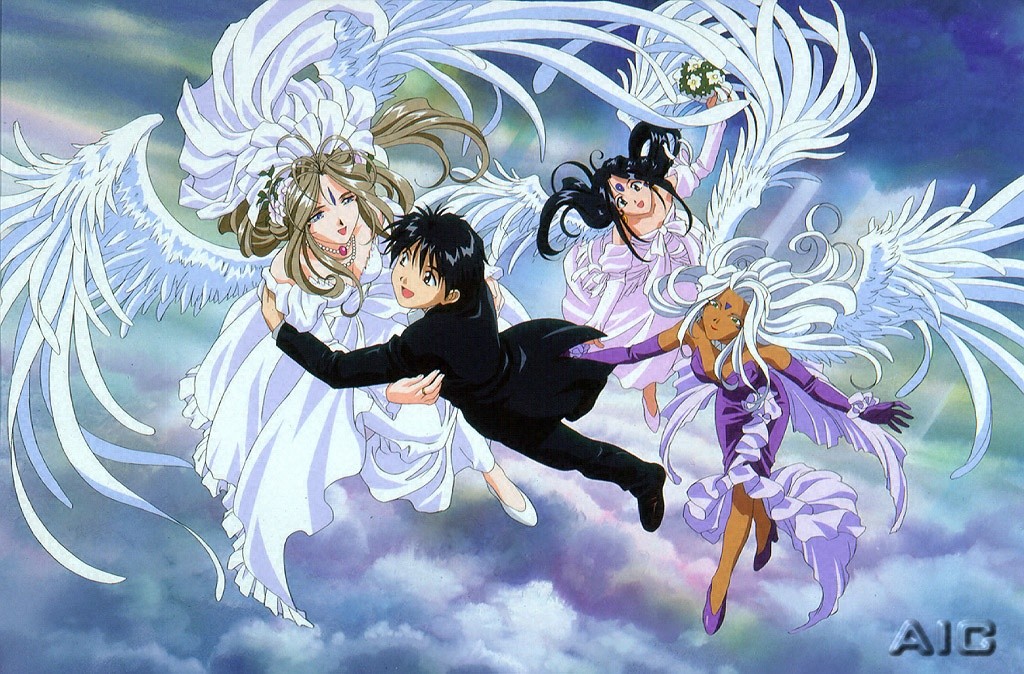 Angels in the sky