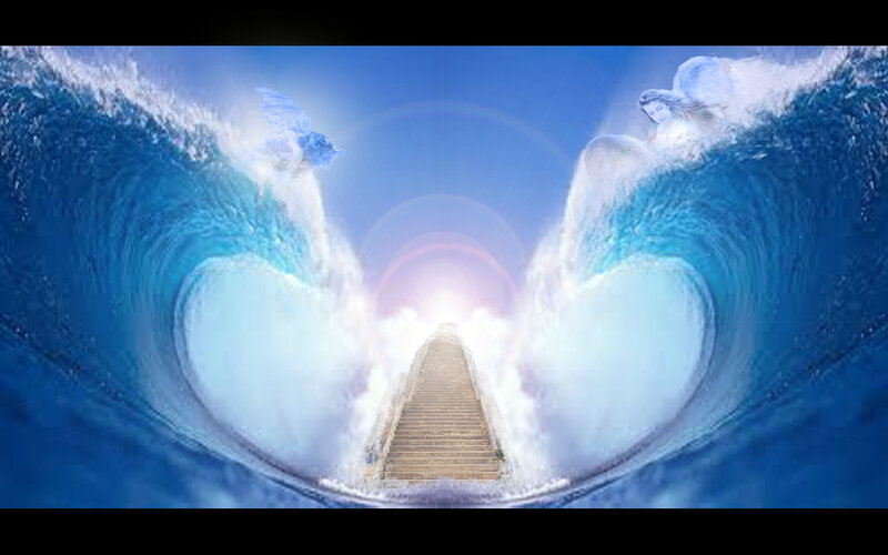 Angels on Ocean Waves