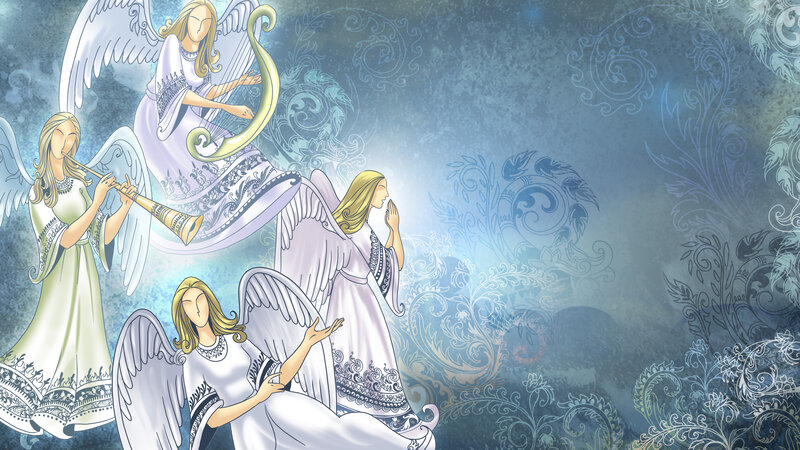 Angels Playing Instruments