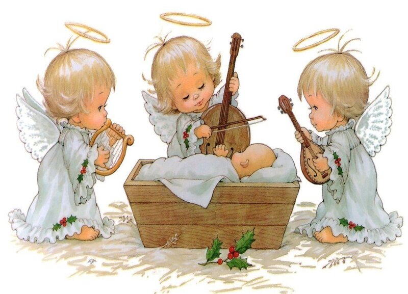 Angels Playing Music