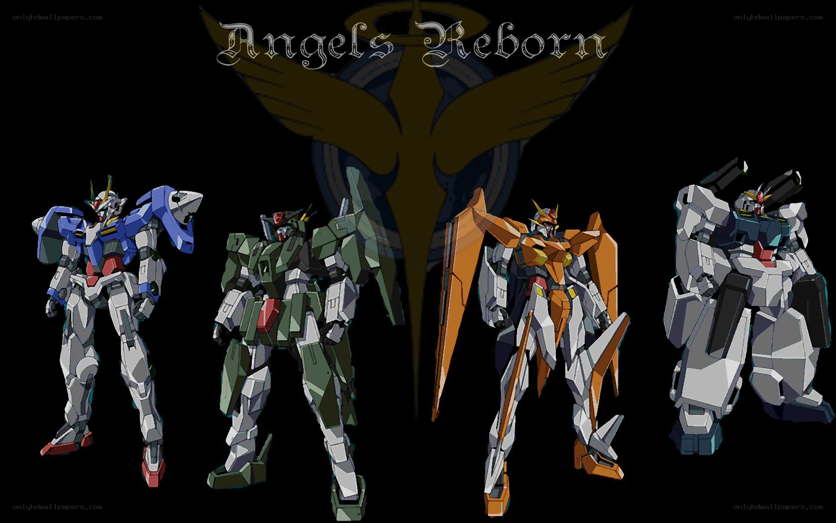 Angels Reborn mecha lineup