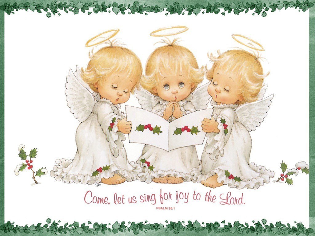 angels singing for joy