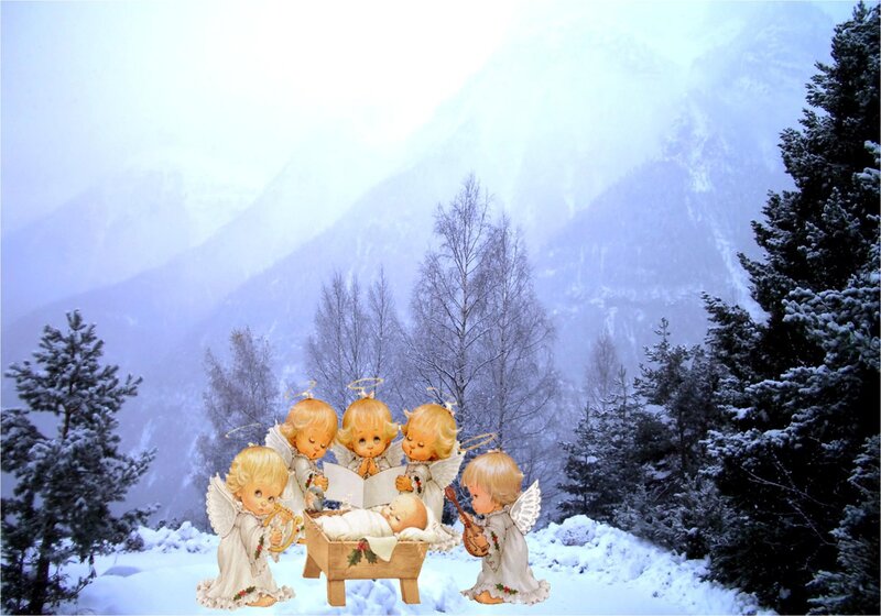 Angels with Baby Jesus