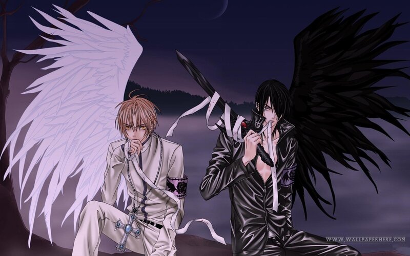 angels with swords