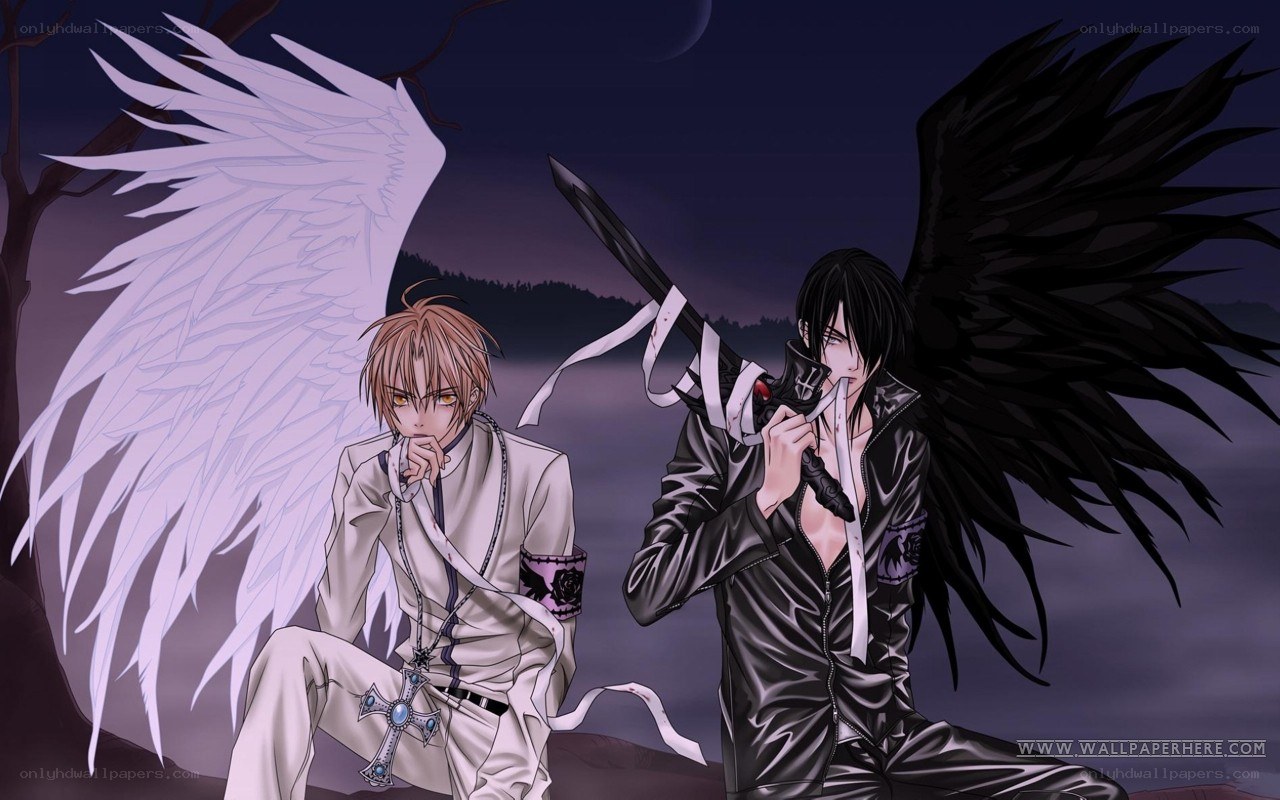 angels with swords