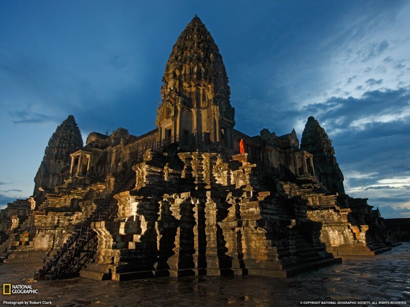 Angkor Wat at dawn