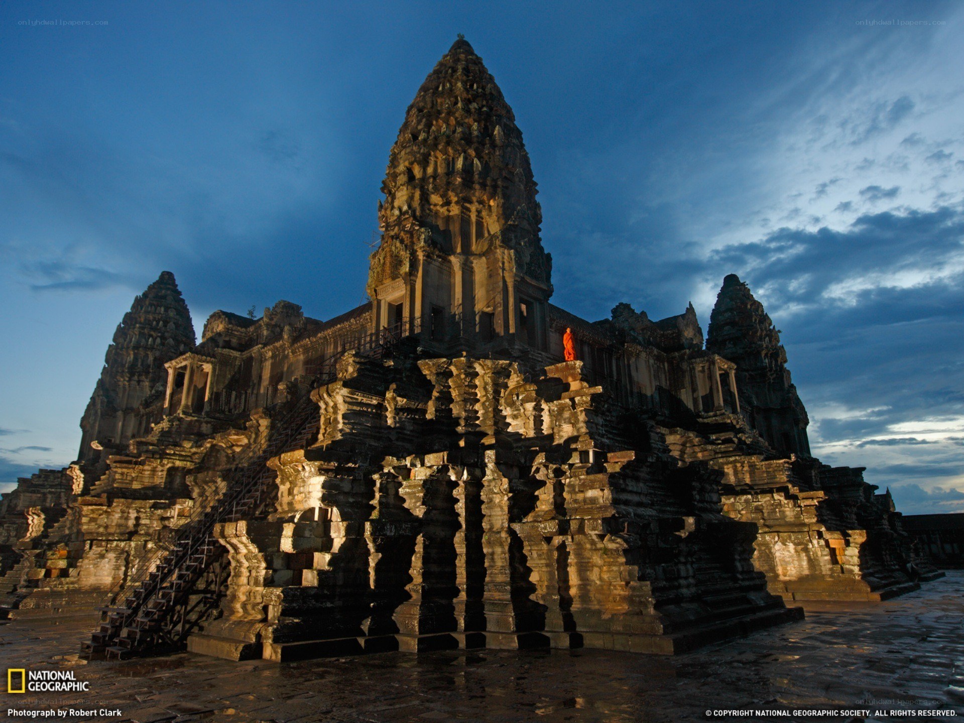 Angkor Wat at dawn