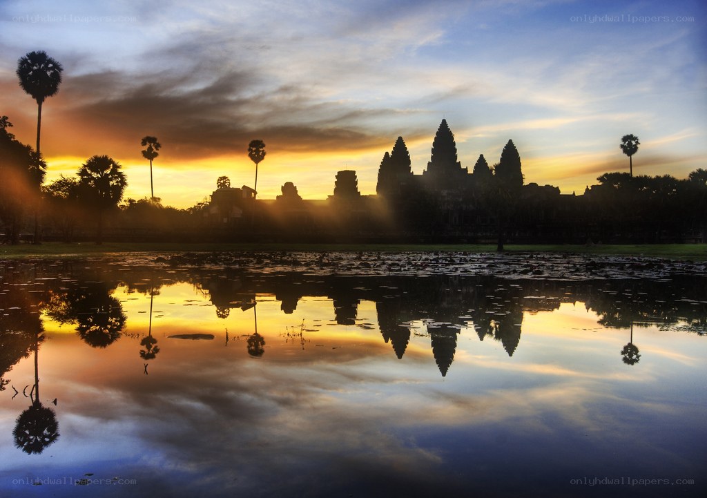 Angkor Wat at sunrise