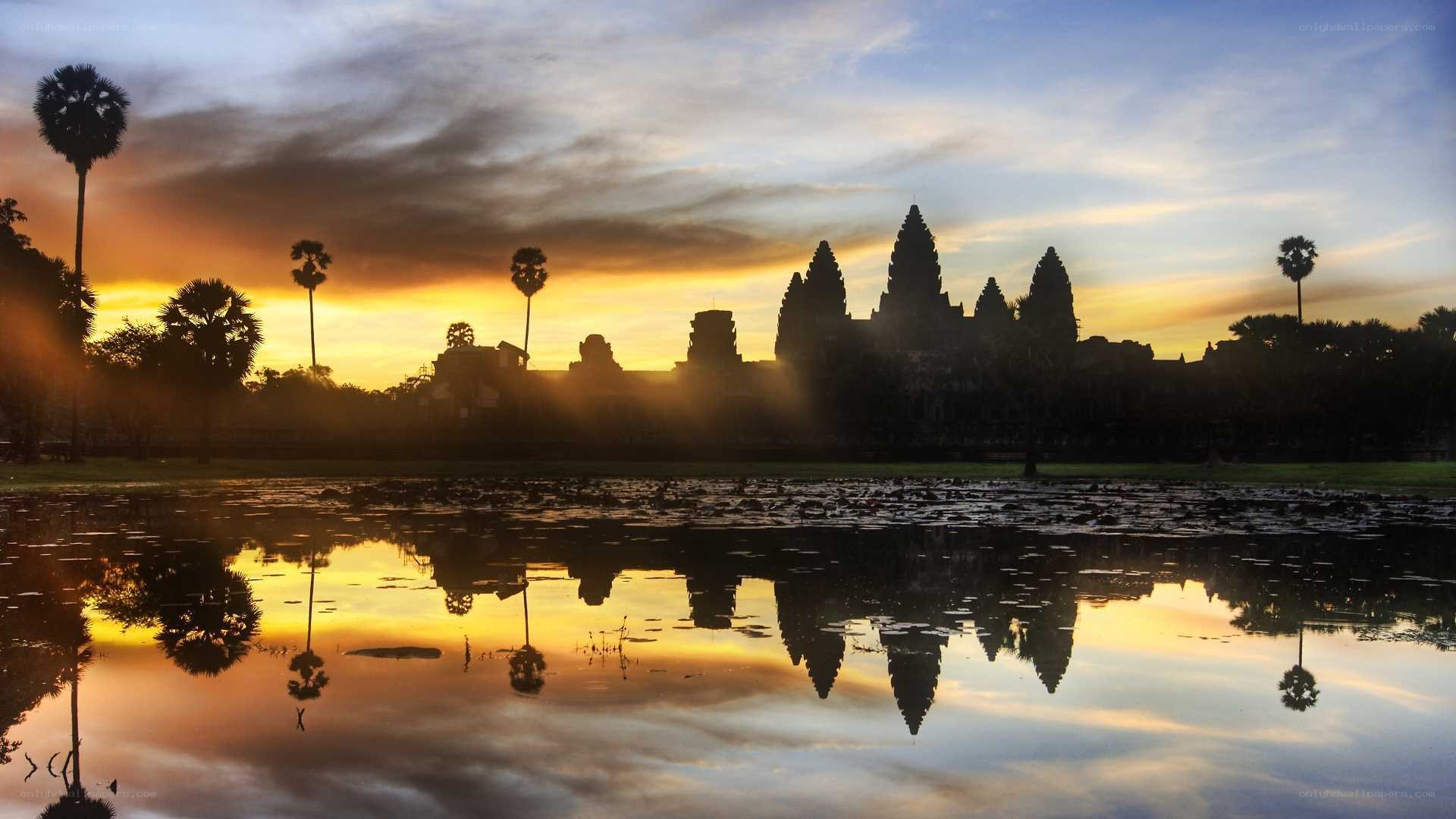 Angkor Wat at sunrise