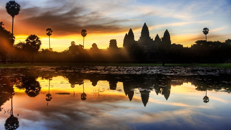 Angkor Wat at sunrise