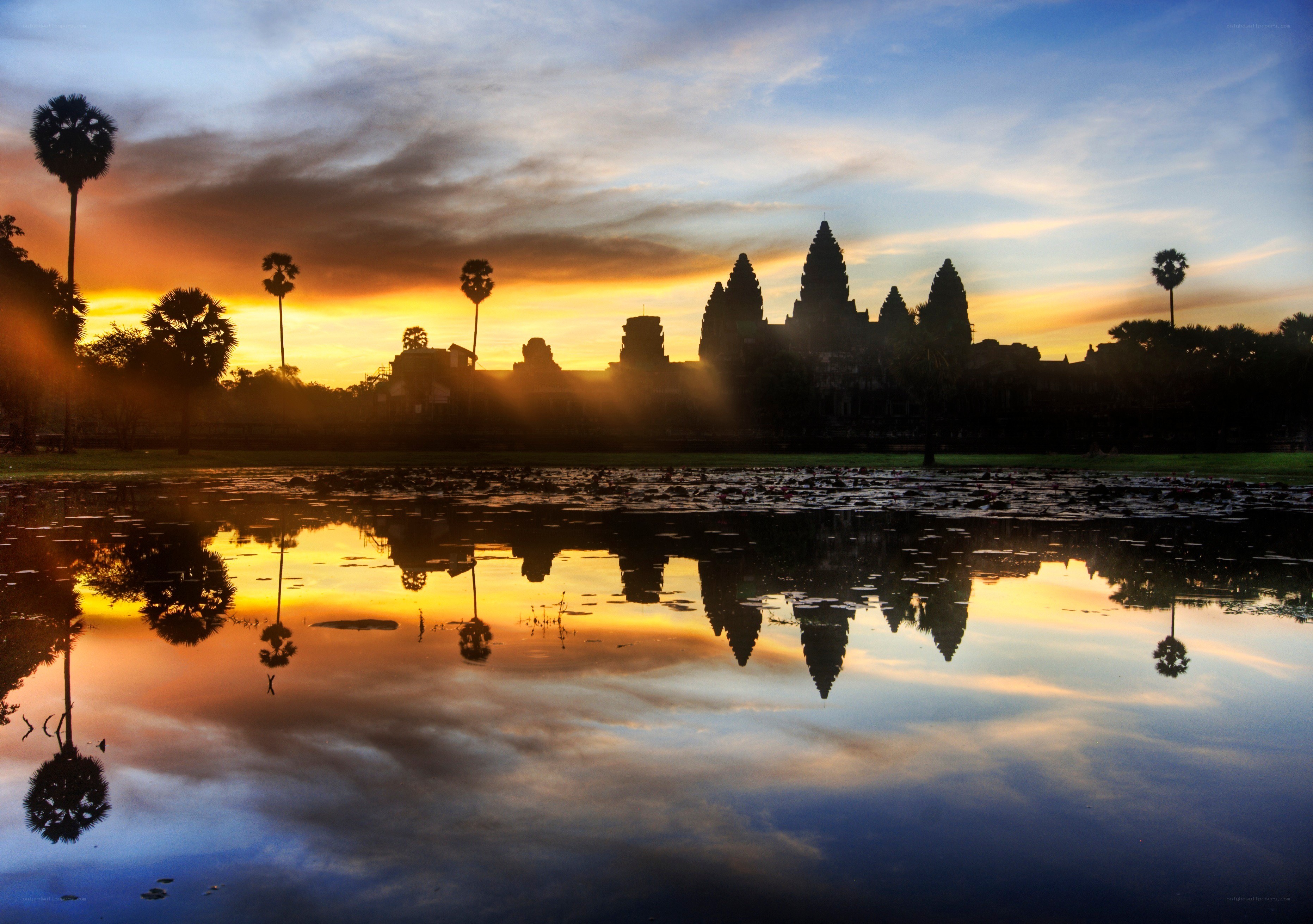 Angkor Wat at sunrise