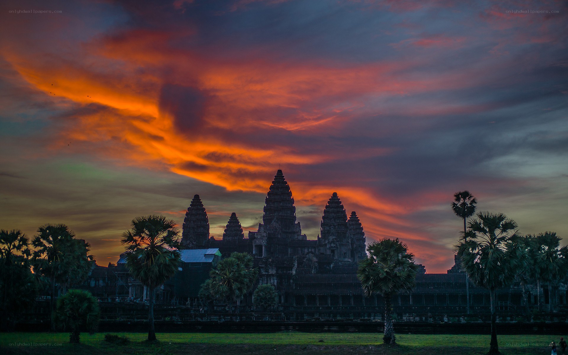 Angkor Wat at sunset