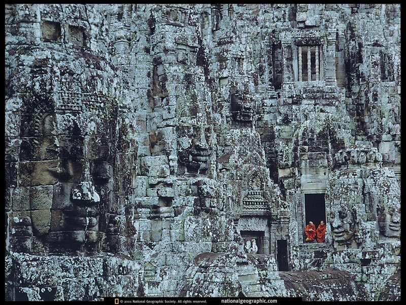 Angkor Wat monks