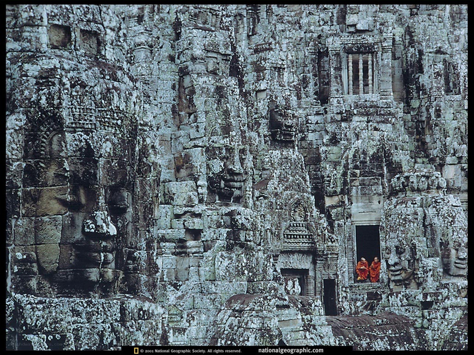 Angkor Wat monks