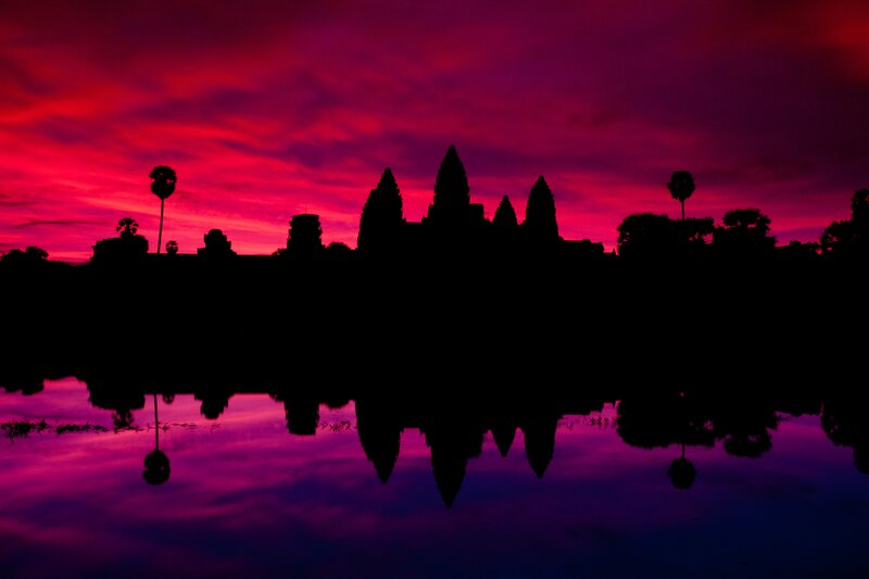 Angkor Wat Silhouette