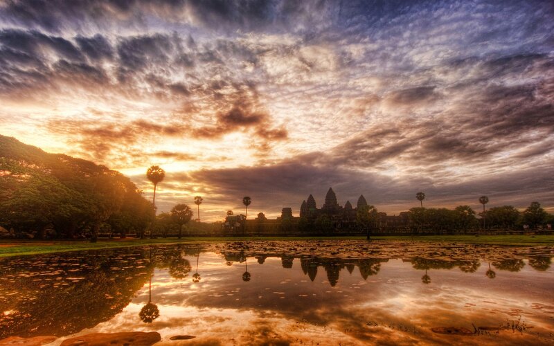 Angkor Wat Temple — Orange