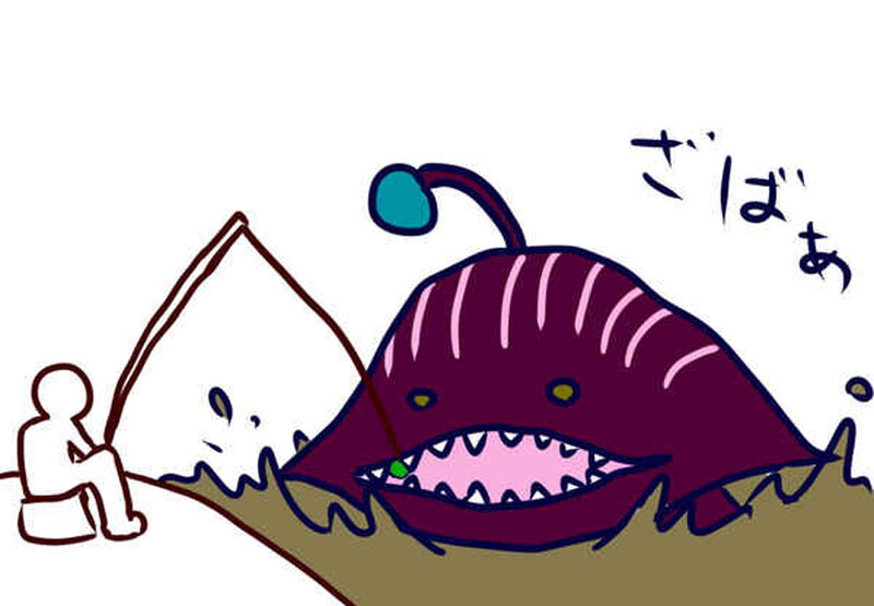 Angler with Deep-sea Fish