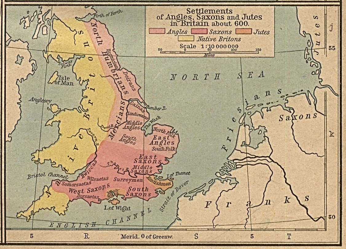 Anglo-Saxon settlements in Britain