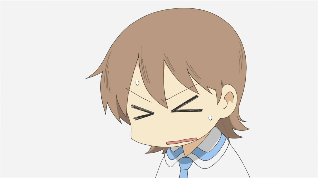 angry anime character