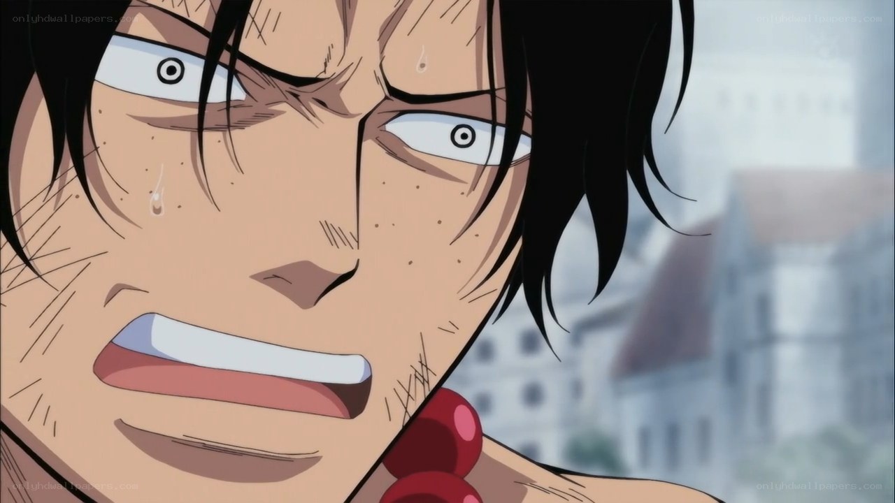 angry anime character close-up