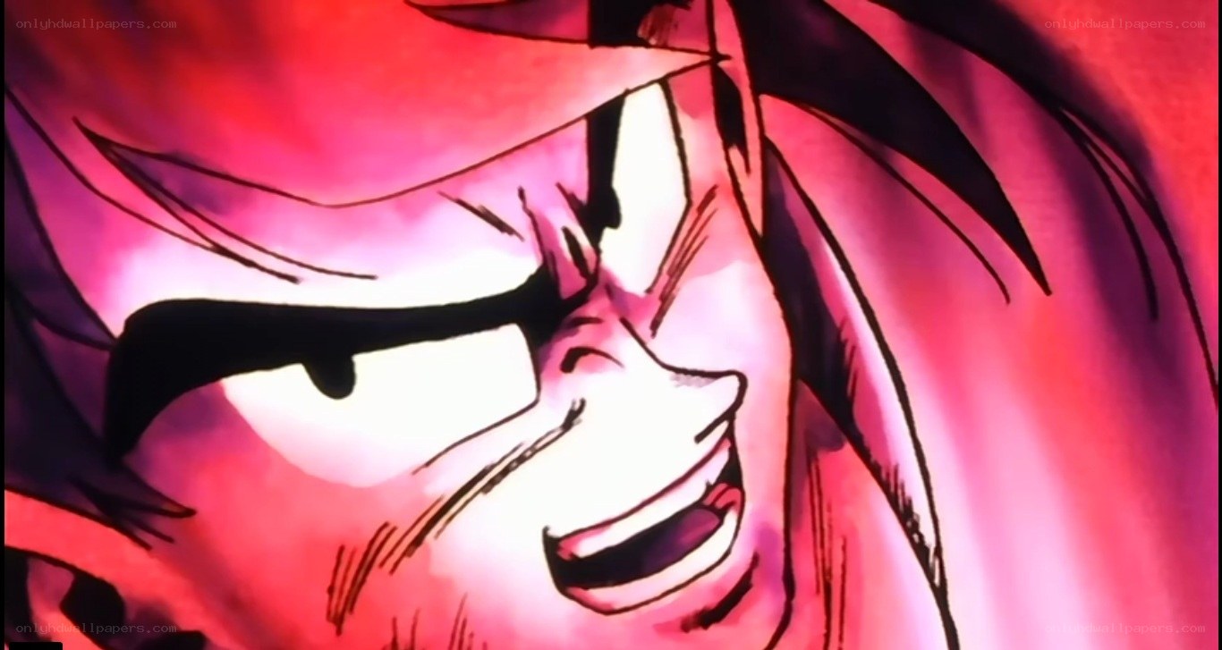 angry anime character close-up
