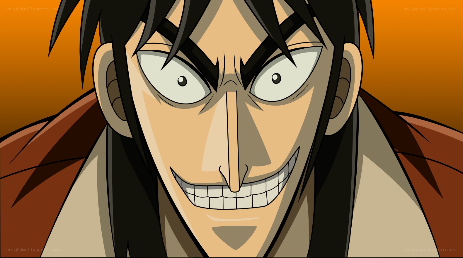 angry anime character close-up