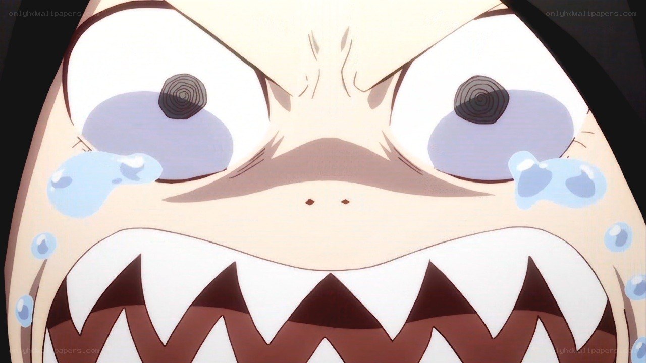 angry anime character close-up