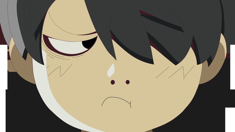 angry anime character face