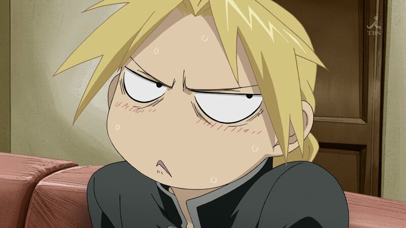 angry anime character on couch