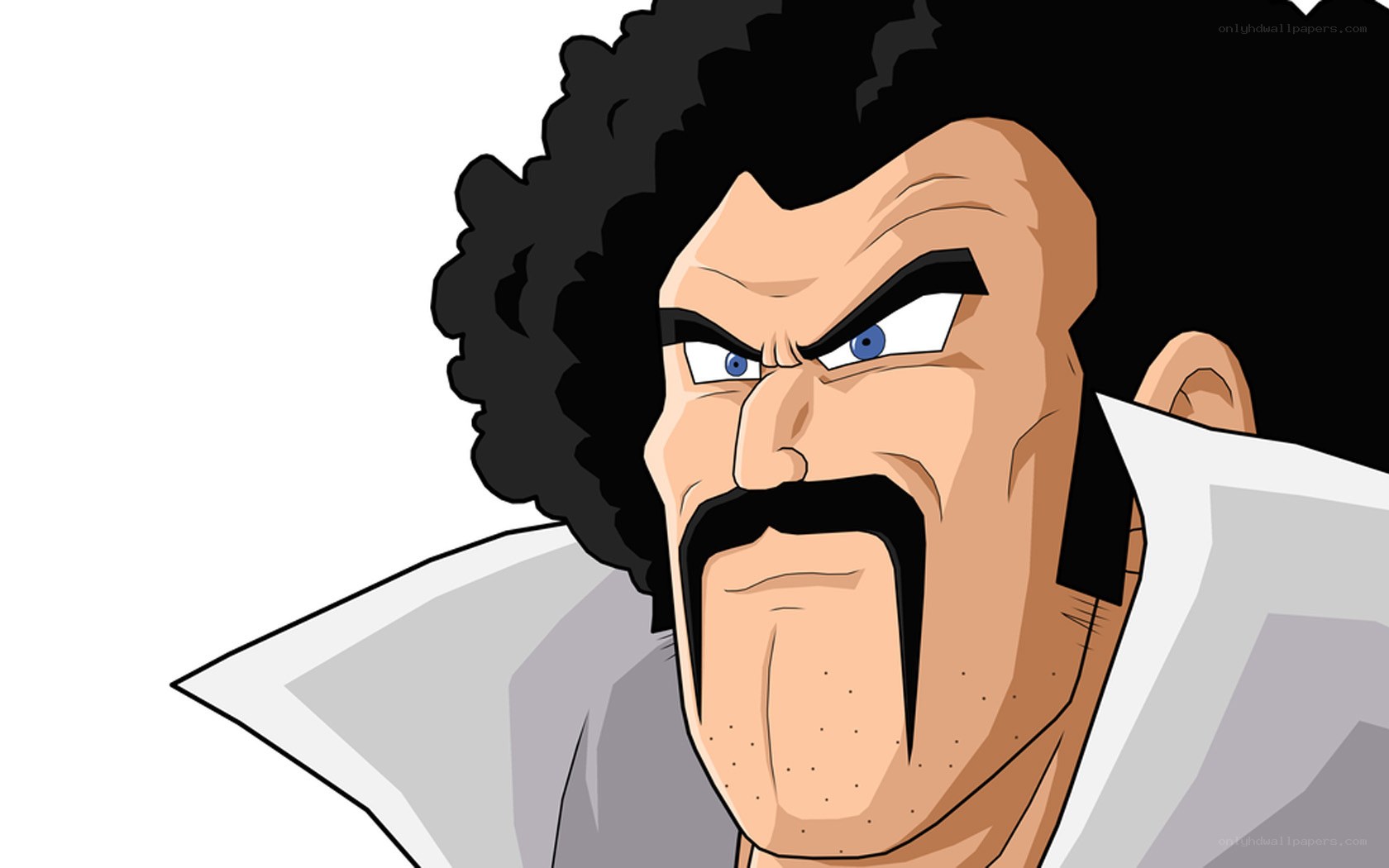 angry anime character portrait