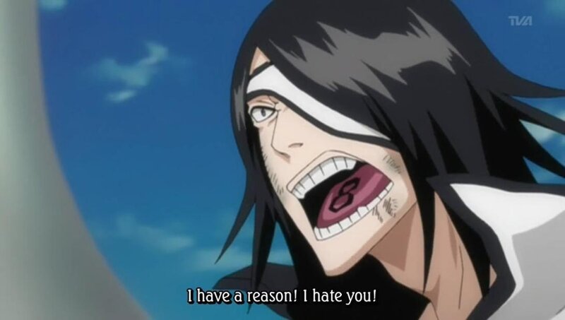 angry anime character shouting