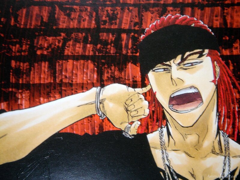 angry anime character with red hair
