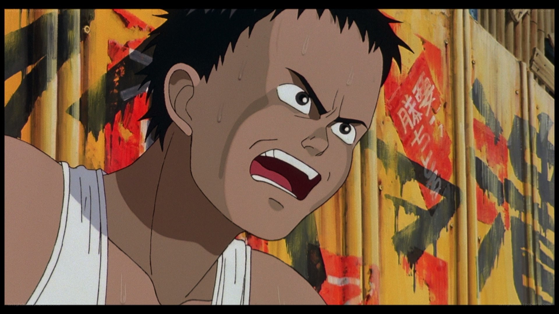 angry anime character yelling